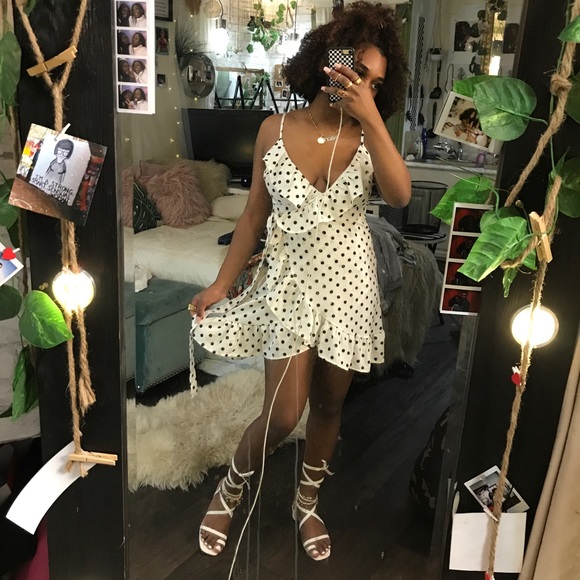 POLKA DOT DRESS - Picture 1 of 4